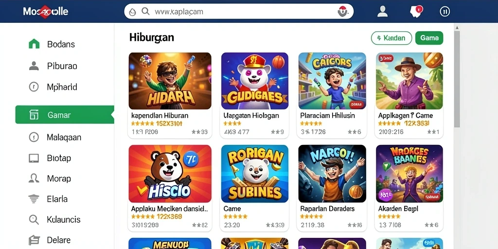 Tampilan grafis yang menawan dan detail.