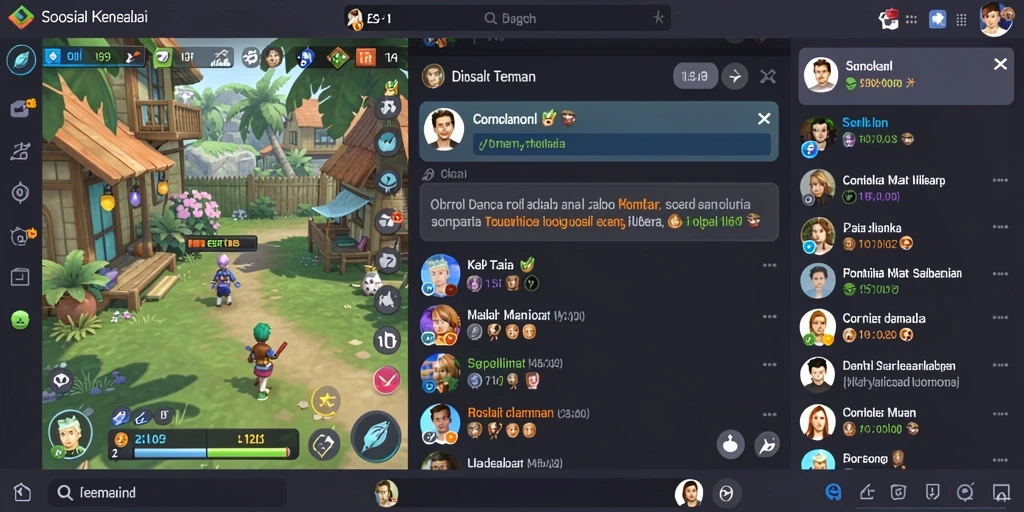 Tampilan antarmuka aplikasi yang menarik dan user-friendly.