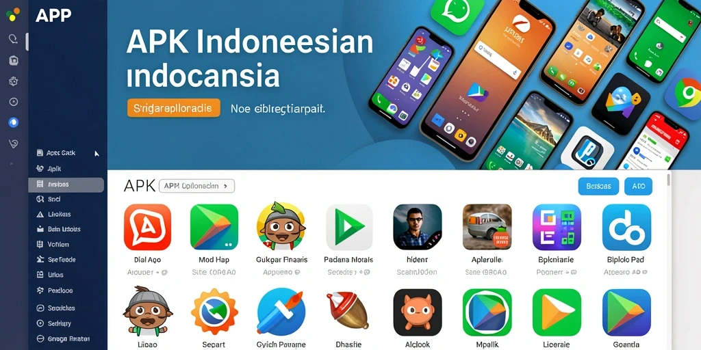 Tampilan awal layar yang menarik dan user-friendly.
