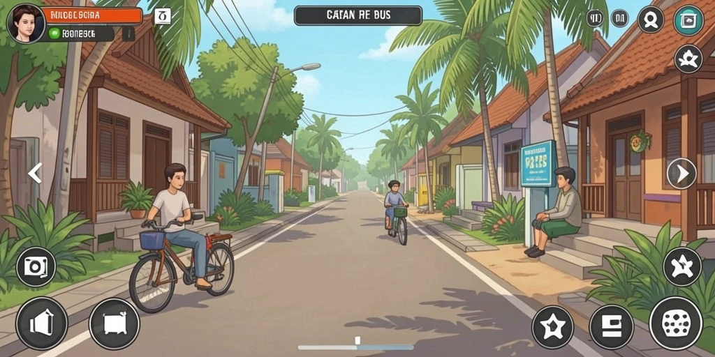 Tampilan antarmuka pengguna yang menarik dan modern.