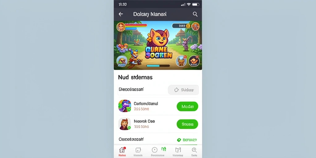 Tangkap layar memperlihatkan karakter baru yang seru.