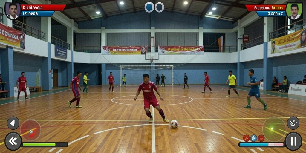 Tampilan awal RP6677 yang menarik dan mudah dipahami.