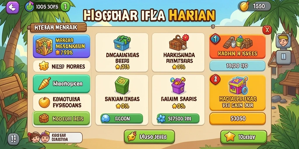 Tampilan grafis yang menawan di RR666.