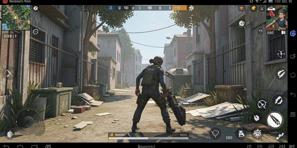 Tampilan awal game yang menarik dan user-friendly.