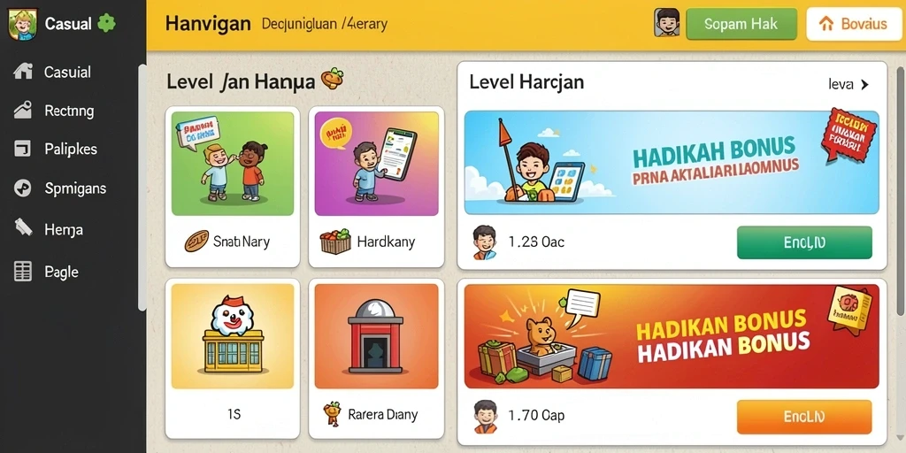 Menampilkan karakter utama dalam aksi menegangkan.