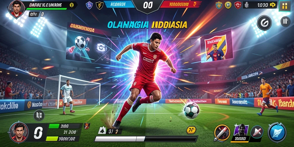Gambar pertama menampilkan gameplay yang menarik dengan karakter utama.